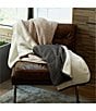 Color:Onyx - Image 2 - Viscose from Bamboo Knit Sherpa Throw