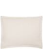 Color:Natural - Image 1 - Monroe Herringbone Pattern Standard Pillow Sham