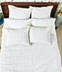 Color:White - Image 3 - Spencer Labyrinth Square Reversible Quilt