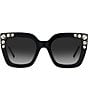 Color:Black - Image 2 - Women's Her0130/s Square Sunglasses