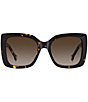 Carolina Herrera Women's HER0258 54mm Havana Square Sunglasses, Color:Havana - Image 2