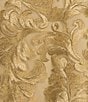 Caroline Rose Plus Size Bella Soiree Embroidered Mesh Lace 3/4 Bell Sleeve Shift Dress, Color:Golden - Image 3
