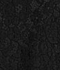 Color:Black - Image 3 - Plus Size Flora Lace Scoop Neck Sleeveless A-Line Dress