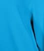 Color:Turquoise - Image 3 - Plus Size Julia Matte Crepe Round Neck 3/4 Ruffle Sleeve Shift Dress
