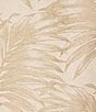 Color:Champagne - Image 4 - Plus Size Polished Palms Shimmer Jacquard Notch Collar 3/4 Sleeve Statement Jacket