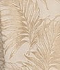Color:Champagne - Image 3 - Polished Palms Shimmer Jacquard Crew Neck Sleeveless Sheath Dress