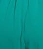 Caroline Rose Matte Crepe Pull-On Straight Leg Pants - Image 4