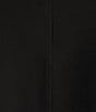 Color:Black - Image 5 - Stretch Knit Jersey Mock Neck Sleeveless Tank Top