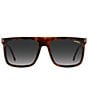 Color:Havana - Image 2 - CA1048 Carrera Rectangle Sunglasses