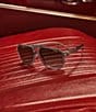 Color:Grey - Image 3 - Carrera Men's 302/s Rectangle Sunglasses