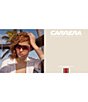 Color:Gold Havana - Image 3 - Ladies CA3006S 99mm Shield Sunglasses