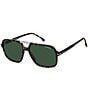 Carrera Men's 350/S 58mm Square Sunglasses, Color:Havana - Image 1
