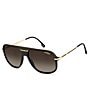 Carrera Men's C Sport 60mm Rectangle Sunglasses - Image 1