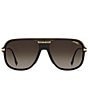 Carrera Men's C Sport 60mm Rectangle Sunglasses - Image 2