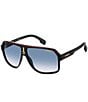 Carrera Men's CA1001 62mm Rectangle Sunglasses - Image 1
