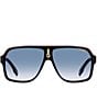 Carrera Men's CA1001 62mm Rectangle Sunglasses - Image 2