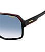 Carrera Men's CA1001 62mm Rectangle Sunglasses - Image 3
