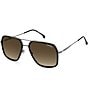 Color:Black - Image 1 - Men's CA273S 59mm Rectangle Sunglasses