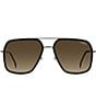 Color:Black - Image 2 - Men's CA273S 59mm Rectangle Sunglasses