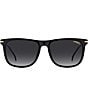 Color:Black/Gold - Image 2 - Men's CA276S 55mm Rectangle Sunglasses
