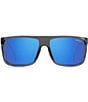 Color:Grey - Image 2 - Men's CA8055 58mm Rectangle Sunglasses