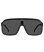Color:Black - Image 2 - Unisex CA1046S 99mm Shield Sunglasses