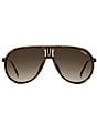 Carrera Unisex Champion 62mm Aviator Sunglasses - Image 5