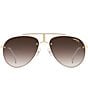 Carrera Unisex Glory 58mm Aviator Sunglasses, Color:Gold Ivory - Image 2