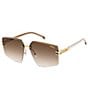 Carrera Women's 1074/S 63mm Rectangle Sunglasses - Image 1