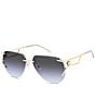 Carrera Women's 3103/S 64mm Aviator Sunglasses - Image 1