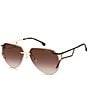 Carrera Women's 3103/S 64mm Aviator Sunglasses - Image 4