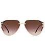 Carrera Women's 3103/S 64mm Aviator Sunglasses - Image 5