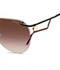 Carrera Women's 3103/S 64mm Aviator Sunglasses - Image 6