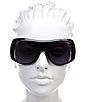 Color:Black - Image 2 - Women's CA3007S 99mm Shield Sunglasses