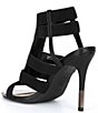 Color:Black - Image 3 - Kunning Front Zip Dress Sandals