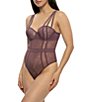 Cassandra Anika Lace Sweetheart Neck Contour Cup Strappy Bodysuit - Image 3