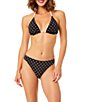 CeCe Chasing Daisies Reversible Halter Triangle Swim Top - Image 3