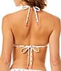 CeCe Chasing Daisies Reversible Halter Triangle Swim Top - Image 5