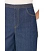CeCe Denim Wideleg Stitching Pants - Image 3