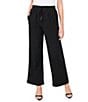 CeCe Elastic Tie Waist Wide Leg Pants - Image 1