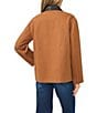CeCe Embellished Collar Zip Up Barn Jacket - Image 3