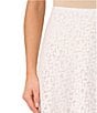 CeCe Floral Lace A-Line Midi Skirt, Color:New Ivory - Image 3