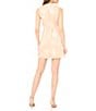 CeCe Floral Print V-Neck Sleeveless Mini Shift Dress - Image 2