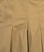 CeCe High Rise Pleated Pearl Trim Mini Skirt - Image 4