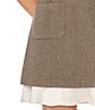 CeCe High Rise Ruffle Slip Mini Skirt - Image 3