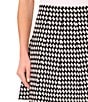 CeCe Knit Geometric Print Pull On Coordinating Skirt, Color:Buttercream - Image 4