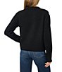CeCe Long Sleeve Crew Neck Embellished Sweater - Image 2