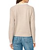 CeCe Long Sleeve Pointelle Trim Button Front Cardigan - Image 2