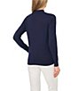 Cece Long Sleeve Tie Neck Sweater - Image 2