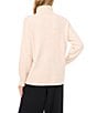 CeCe Long Sleeve Turtleneck Bow Sweater, Color:Malted - Image 2